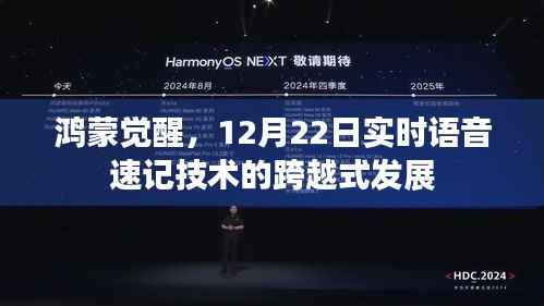 鸿蒙觉醒，实时语音速记技术跨步向前，12月22日见证飞跃时刻