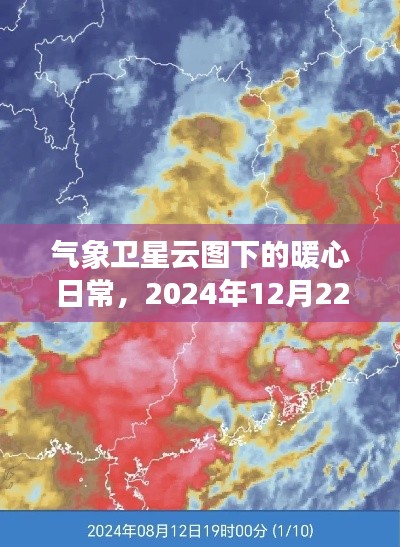 气象卫星云图下的暖心日常,2024年冬至奇幻之旅