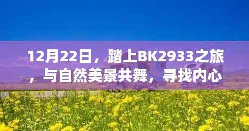 12月22日启程BK2933之旅,与自然共舞,探寻内心宁静