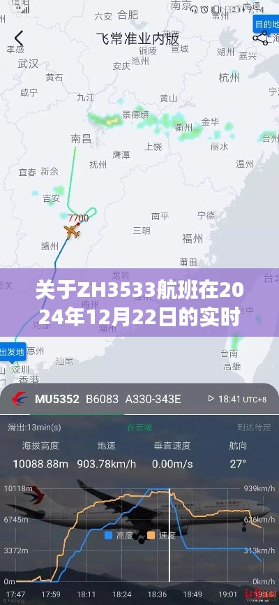 ZH3533航班实时动态追踪,科技助力飞行之旅,2024年12月22日最新动态查询