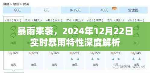 暴雨特性深度解析，实时解读2024年12月22日暴雨来袭