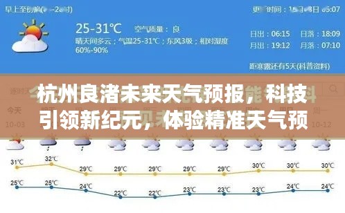 科技引领新纪元,杭州良渚精准天气预报体验之旅