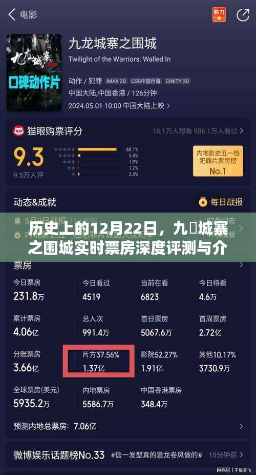九龙城寨之围城,实时票房深度评测与介绍——历史性的12月22日回顾