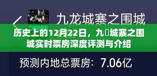 九龙城寨之围城,实时票房深度评测与介绍——历史性的12月22日回顾