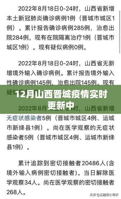 山西晋城疫情最新动态实时更新