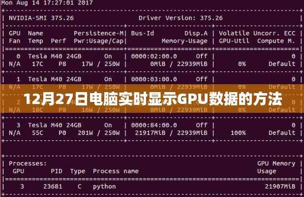 电脑实时GPU数据监控方法(12月27日更新)