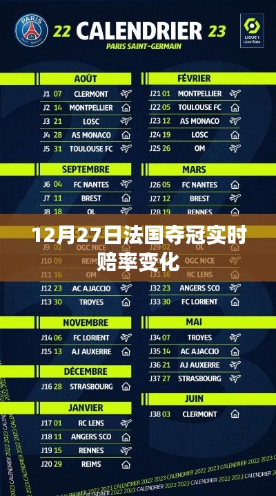 法国夺冠实时赔率变化分析,12月27日数据揭秘
