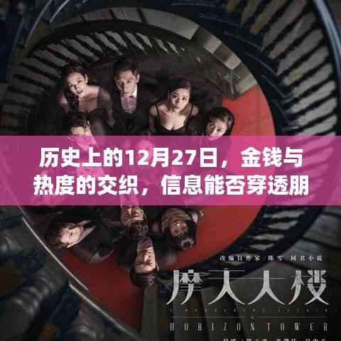 揭秘,金钱与热度交织的十二月二十七日,朋友圈背后的信息迷雾