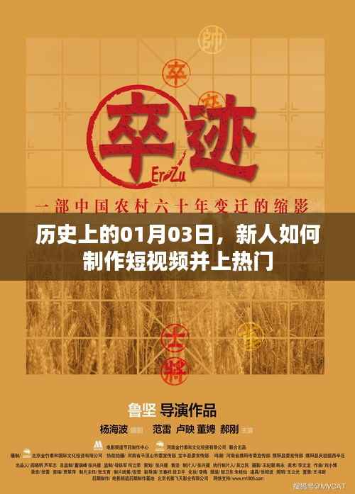 新人短视频制作攻略,揭秘上热门秘诀,日期背后的历史揭秘