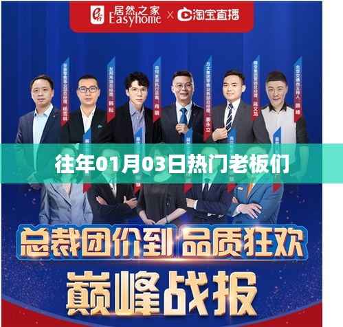 『历年元旦后热门老板动态回顾』