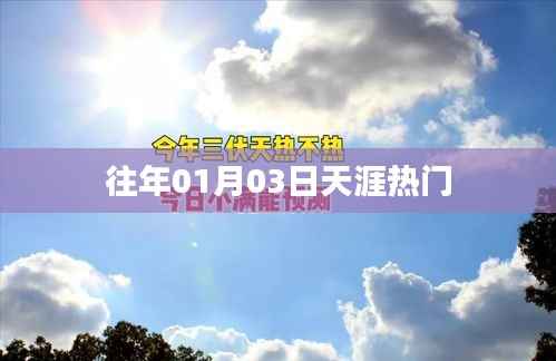 天涯社区历年热门话题回顾,揭秘一月三日热议焦点