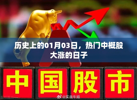 热门中概股大涨的日子,历史一月三日回顾