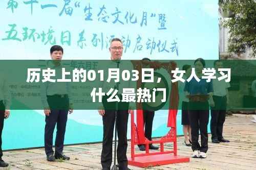 历史上的女人热门学习趋势,一月三日发生了什么?