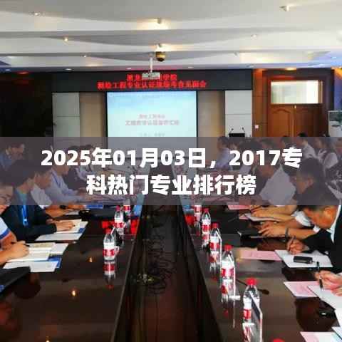 2025年专科热门专业排行榜揭晓