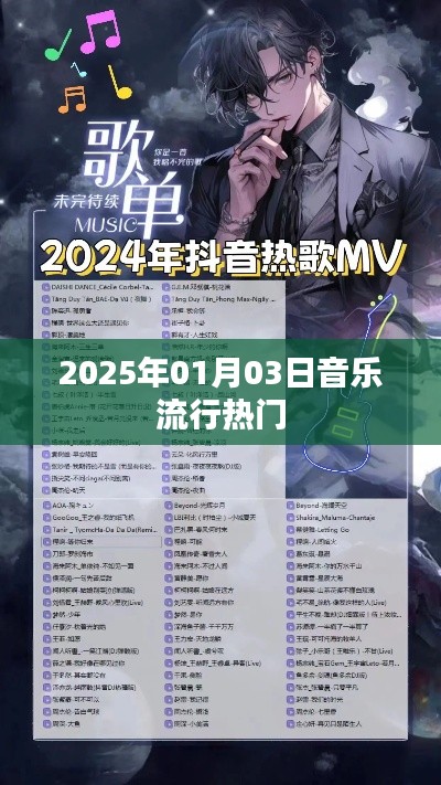 『2025年1月3日音乐流行趋势』