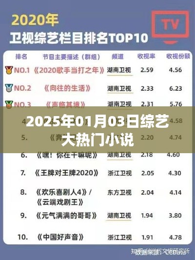 综艺大热门小说,揭秘娱乐圈背后的故事