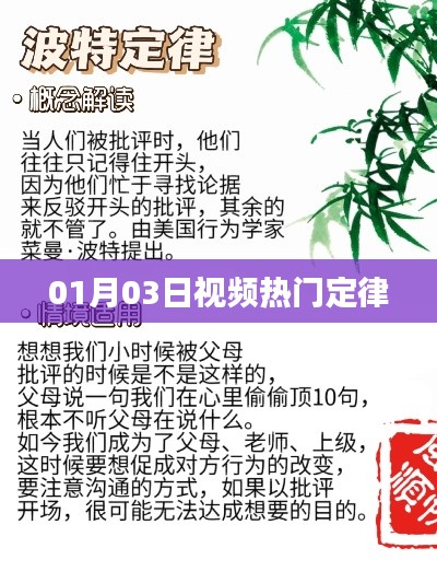 热门视频定律揭秘,揭秘成功秘诀,掌握流量密码!