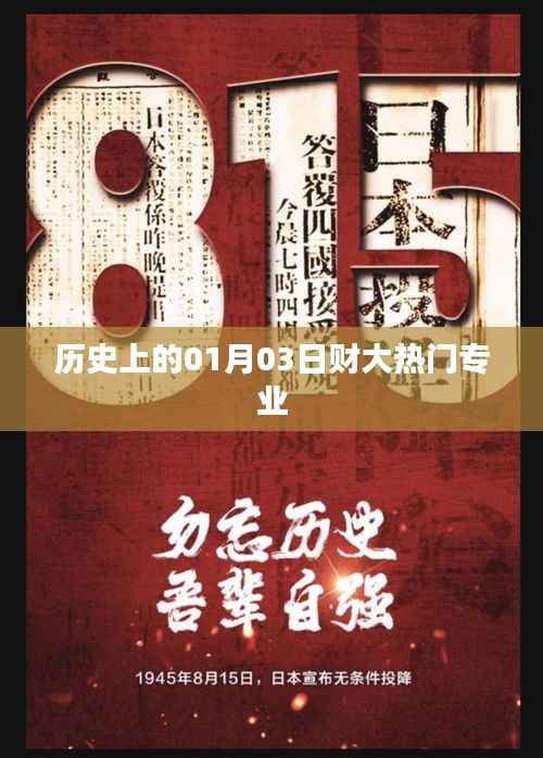 历史上的今日，热门专业风采一览