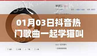 『抖音热歌,一起学猫叫,萌音来袭』