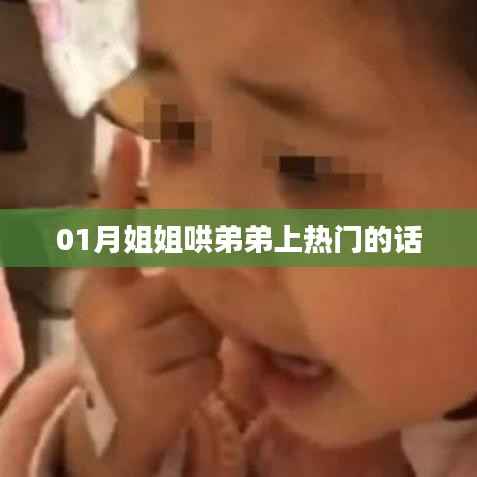 01月姐姐宠溺弟弟，温馨对话引热议