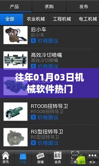 机械软件行业热门动态,历年一月初趋势概览