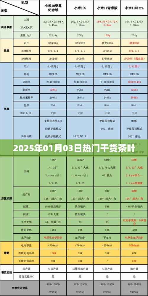 2025年元旦热门茶叶干货分享